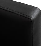 Friseurwaschbecken Gabbiano Ankara schwarz mit schwarzer Schale