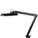 Elegante 801-tl led-werklamp met bankschroef, instelbare lichtintensiteit en kleur