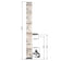 Gabbiano hairdressing console b058 pearl