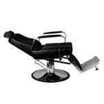 Gabbiano barber chair patrizio black