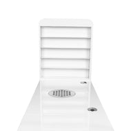 Bureau de maquillage 310 blanc droit