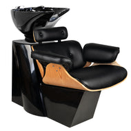Hairdressing wash unit Gabbiano Florencja black