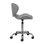 Gabbiano q-4599 gray cosmetic stool