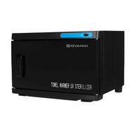 Chauffe-serviettes avec stérilisateur UV-C 16L noir