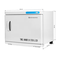 Sèche-serviettes avec stérilisateur UV-C 23L blanc