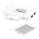 Momo professional J-02 built-in cassette dust absorber white