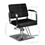 Friseurstuhl Haarsystem hs202 schwarz