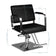 Fauteuil de barbier noir hs202 pour système capillaire