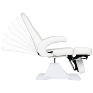 112 hydraulic podiatry chair white
