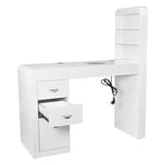 Cosmetic desk 310 white left