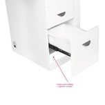 Cosmetic desk 310 white left