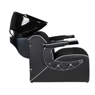 Gabbiano Simone barber hair wash unit black