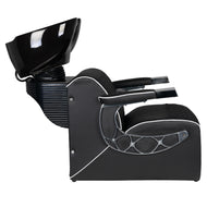 Gabbiano Simone barber hair wash unit black