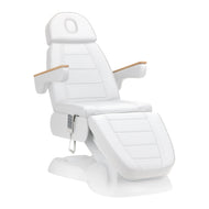 Elektrische cosmetische stoel SILLON Lux 273b, 3 motoren, wit