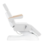 Elektrische cosmetische stoel SILLON Lux 273b, 3 motoren, wit