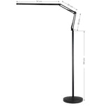Treatment lamp led all4light lashes line 2 black with a tripod