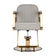 GABBIANO HAIRDRESSING CHAIR ACRI GOLD - BEIGE
