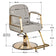 GABBIANO HAIRDRESSING CHAIR ACRI GOLD - BEIGE