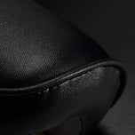 Hairdressing chair Gabbiano Florencja with adjustable headrest in black