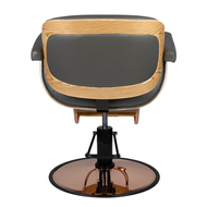 Fauteuil de coiffure Gabbiano gris Venise
