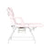 Ivette Wimpernbehandlungsstuhl pink