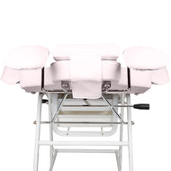 Chaise de soin pour cils Ivette rose