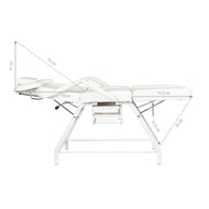 Fauteuil de traitement des cils Ivette blanc
