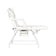 Ivette eyelash treatment chair white