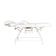 Ivette eyelash treatment chair white