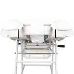 Ivette eyelash treatment chair white