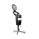 Gabbiano black standing hairdressing sauna with active ozone