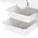 SILLON COSMETIC CHAIR WITH CUVETTES WHITE