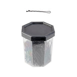 Barber pins for hair e-62 150 pcs 4.9cm black