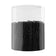 Hairdressing buns for hair e-65 300 pcs 5 cm black