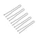 Hairdressing buns for hair e-65 300 pieces 6 cm black