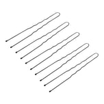 Hairdressing buns for hair e-65 300 pieces 7 cm black