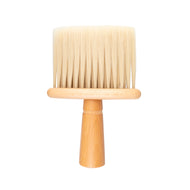 Hairdressing brush, wooden neck