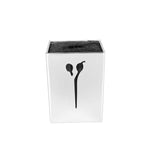 Silver scissors stand