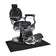 Barber mat under the rectangle armchair