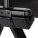 Black aluminum make-up chair