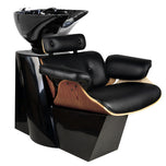 Hairdressing wash unit Gabbiano Florencja black walnut