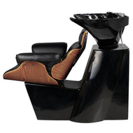 Hairdressing wash unit Gabbiano Florencja black walnut