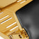 Gabbiano Barber Chair Grancesco black and gold