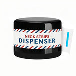 A box for a barber's paper collar - black