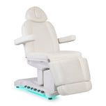 COSMETIC ELECTRIC CHAIR. AZZURRO 708B EXCLUSIVE 4 MOTORS HEATED