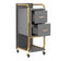 GABBIANO HAIRDRESSER TROLLEY SOLO GOLD GRAY