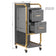 GABBIANO HAIRDRESSER TROLLEY SOLO GOLD GRAY