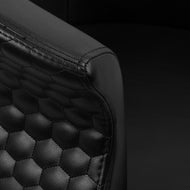 Chaise de coiffure Gabbiano Wersal or noir