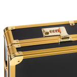 VALISE DE COIFFURE BARBER NOIR ET OR