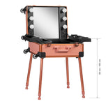 KOFFER TRAGBARER STÄNDER T-27 ROSÉGOLD